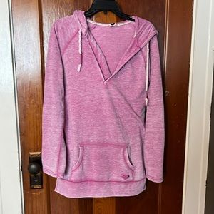 Roxy pink hoodie.